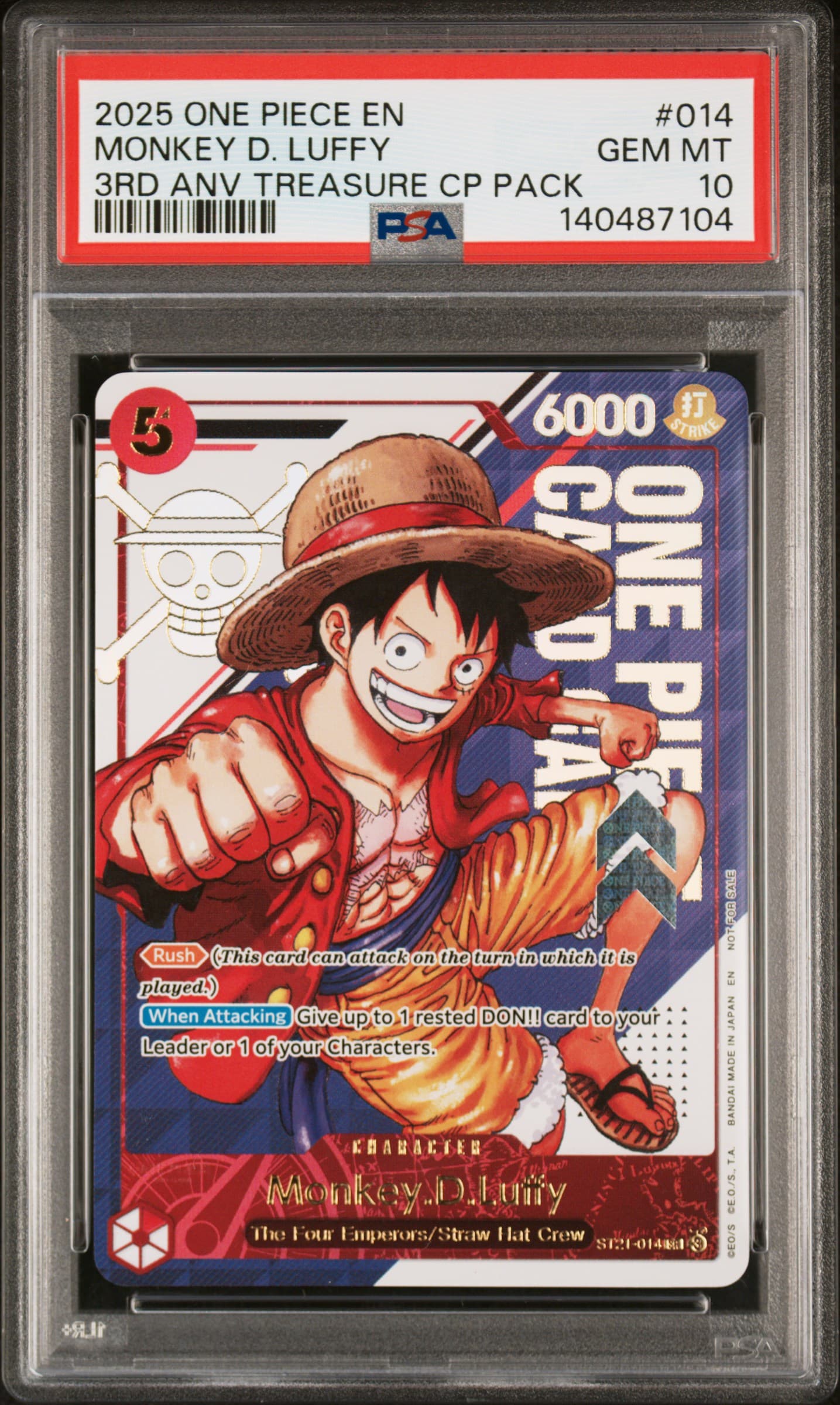 MONKEY D. LUFFY